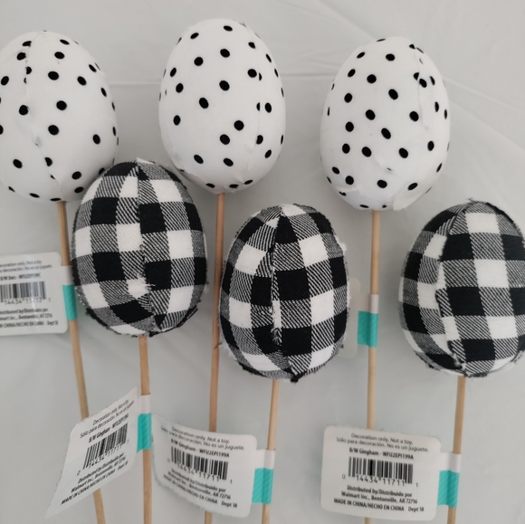 Cloth Easter Egg Picks *NEW* - Picture 2 of 6